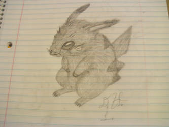 realistic pika drawing by Lossetta