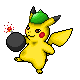 fixed version bomber pikachu by Lossetta