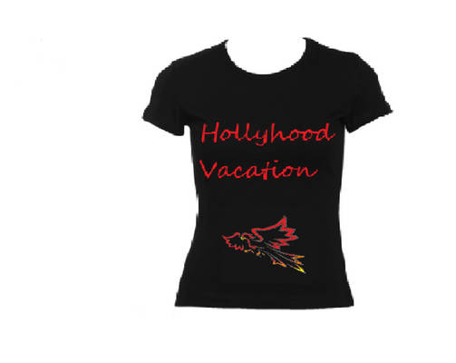 Hollyhood Vacation tee shirt