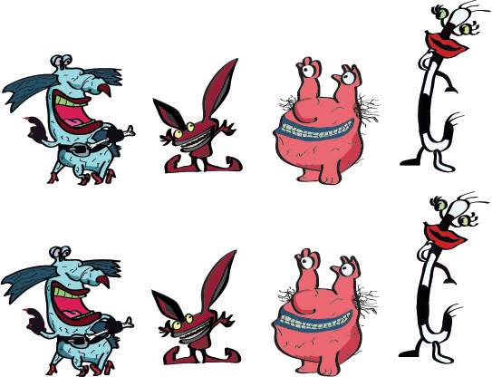 ahh Real Monsters Characters By Misszillah On Deviantart
