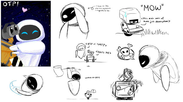 'Nother Wall-E Sketchdump