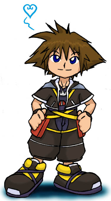 Chibi KH2 Sora