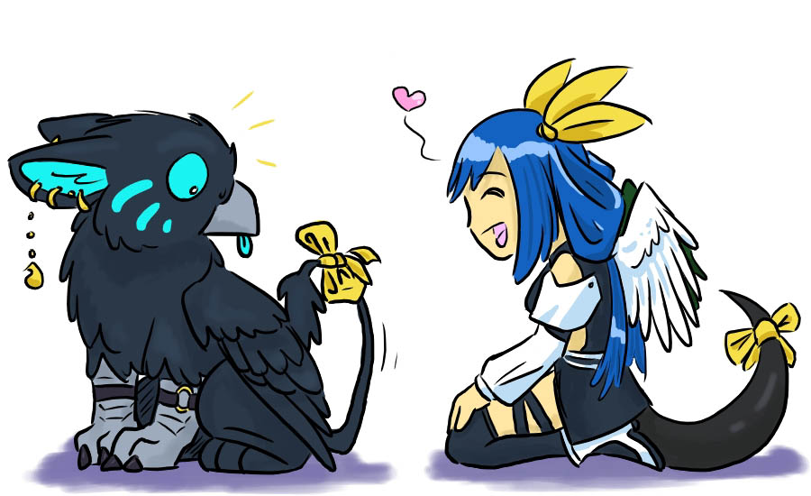 Chibi Dizzy and Maelstrom