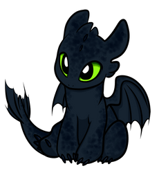 Chibi Nightfury