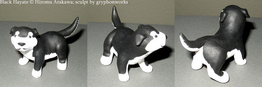 Black Hayate Mini-sculpt