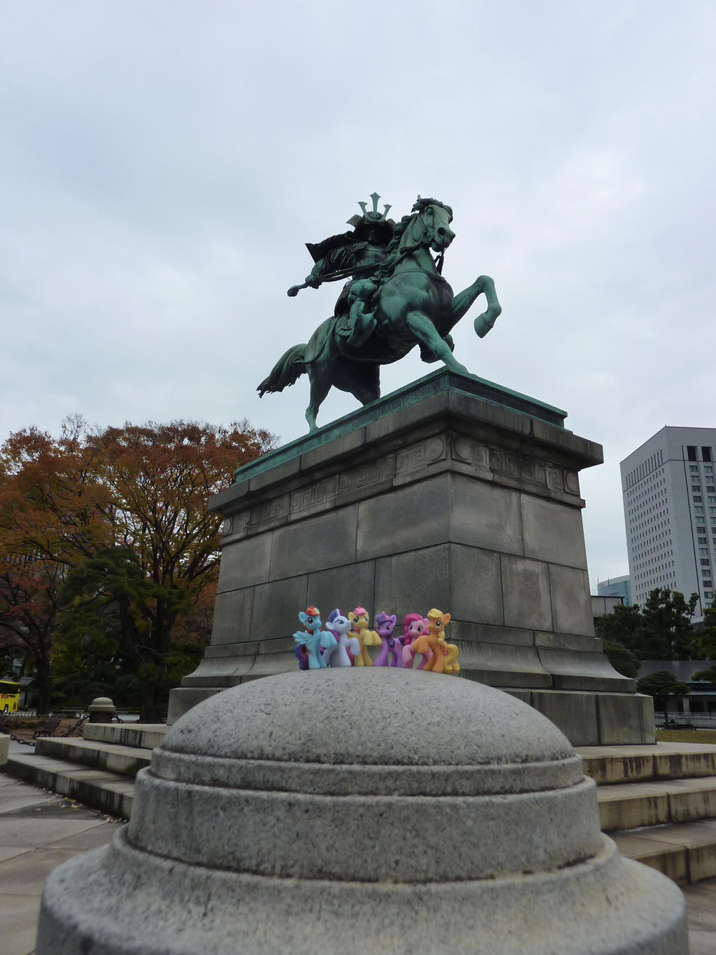 Imperial palace ponies