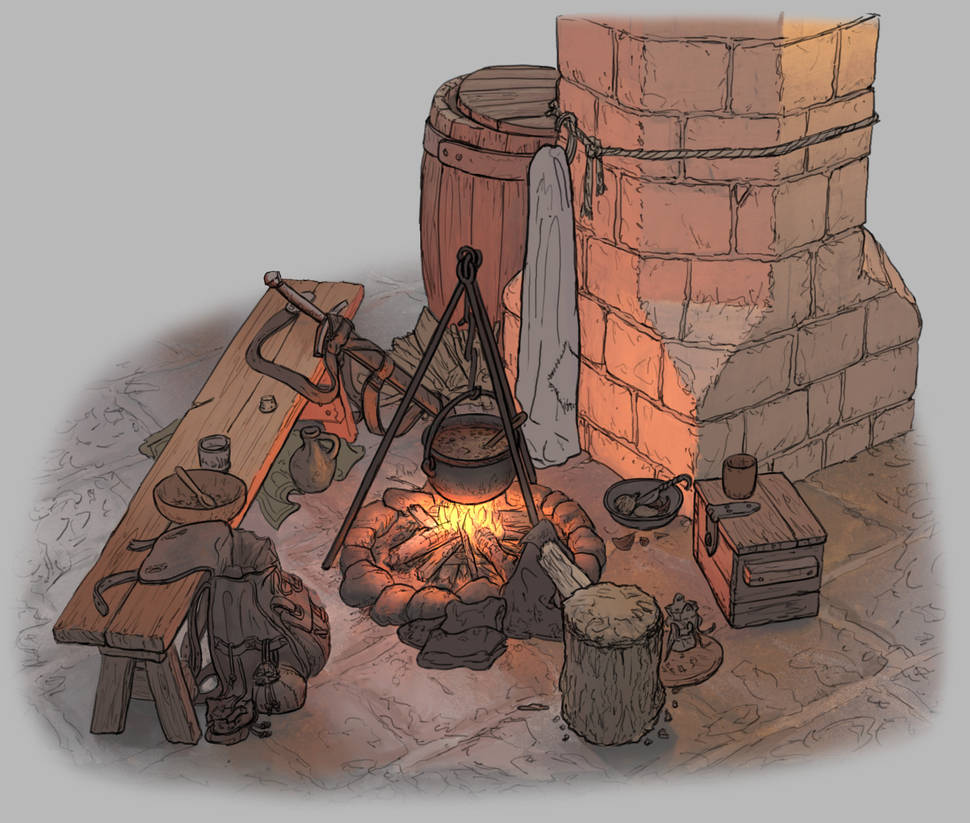 Cooking Fire Variation by FranzowaR on DeviantArt