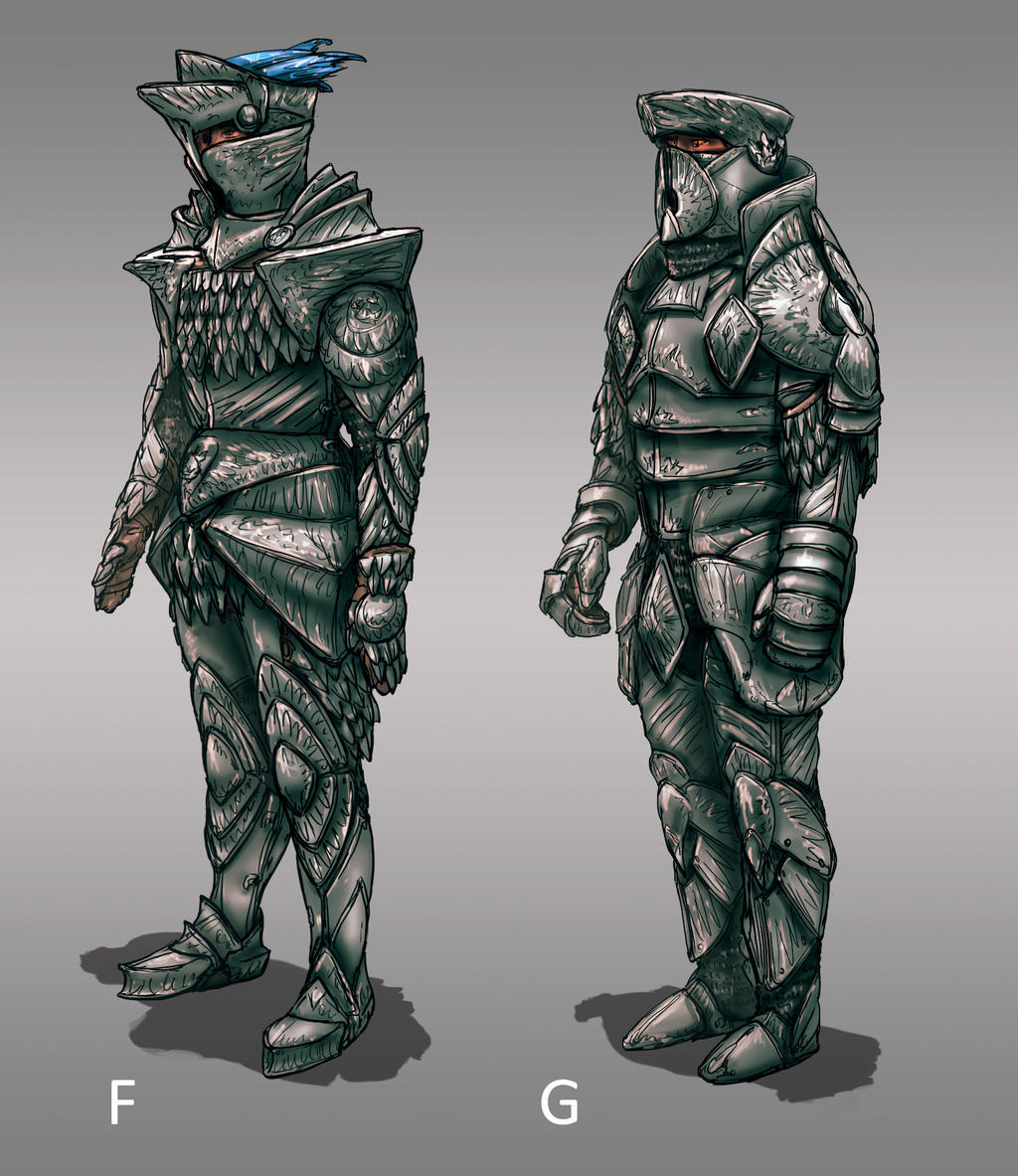 Knight Style Riot Armor The Siege: Knight Armor Designs 01 (120min) by FranzowaR on DeviantArt