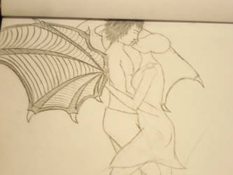 Unfinished Drawing of A Forbidden Love