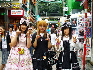 girls in harajuku