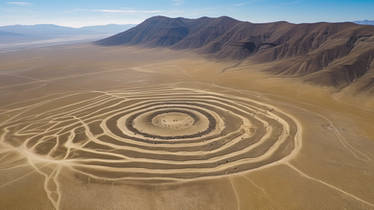 Solar circle Nazca