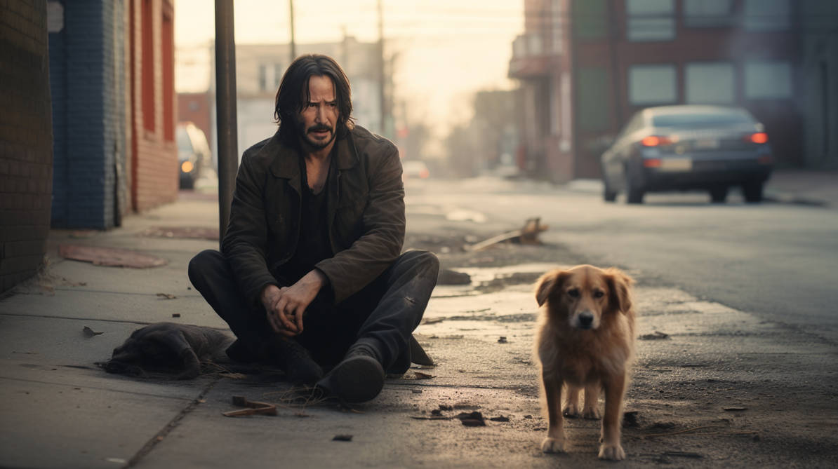 Sad Keanu Reeves by Azvayer on DeviantArt