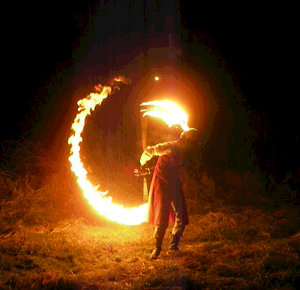 ...Double Fire Scythe...