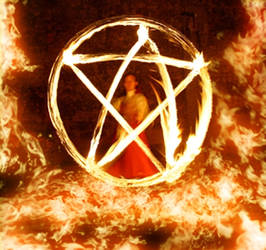 Burning Pentagram