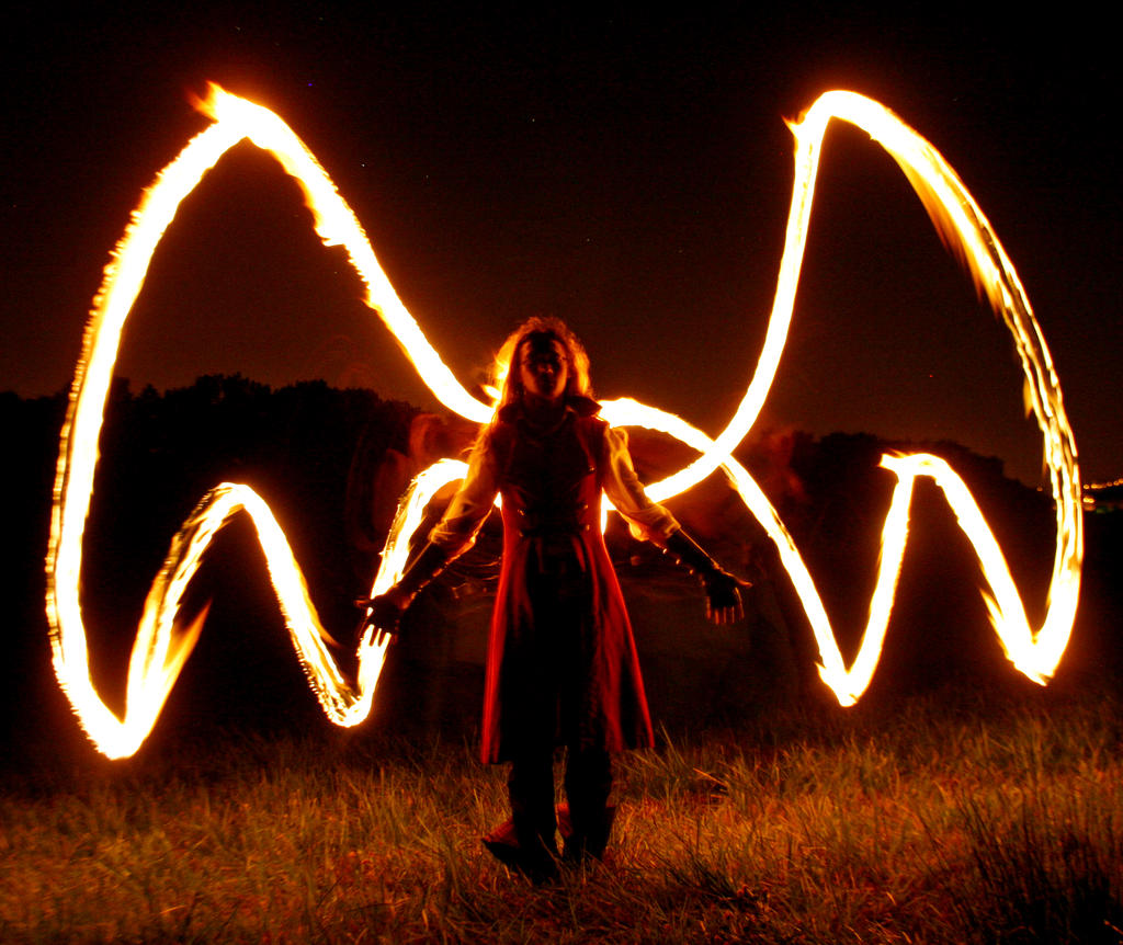 Large Fire Wings by MD-Arts