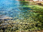 Blue-green water by MD-Arts