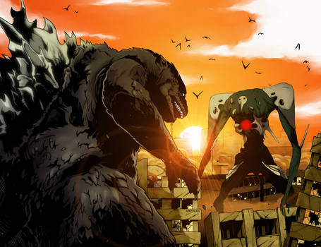Godzilla vs Sachiel