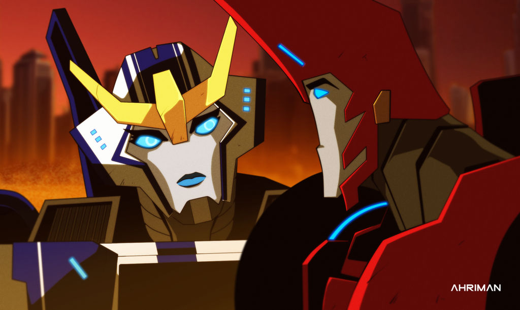 Sideswipe and Strongarm by Ahrrr on DeviantArt