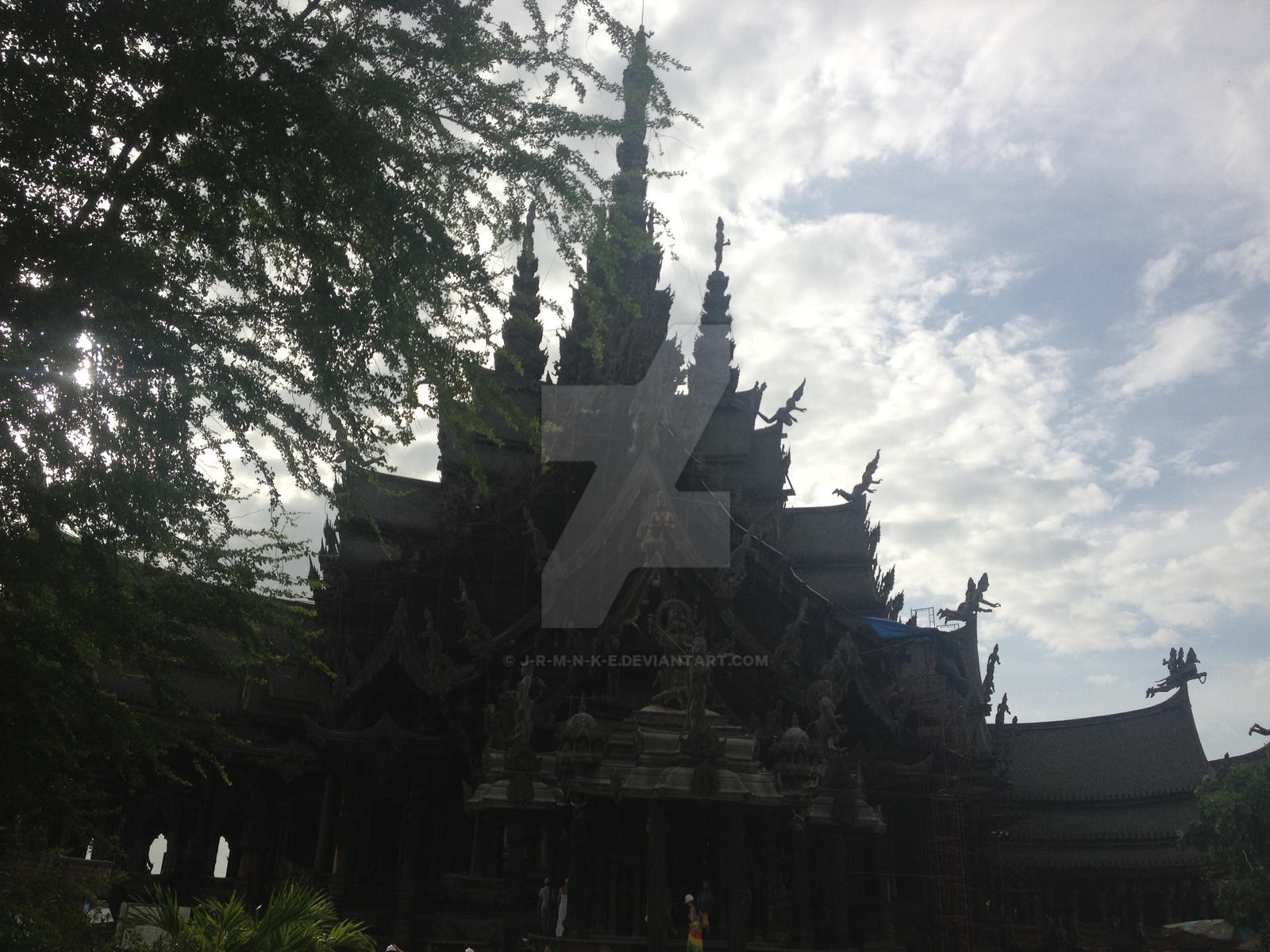 Sanctuary of Truth in Pattaya, Thailand (1)