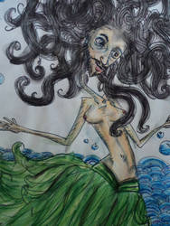 bearded lady mermaid