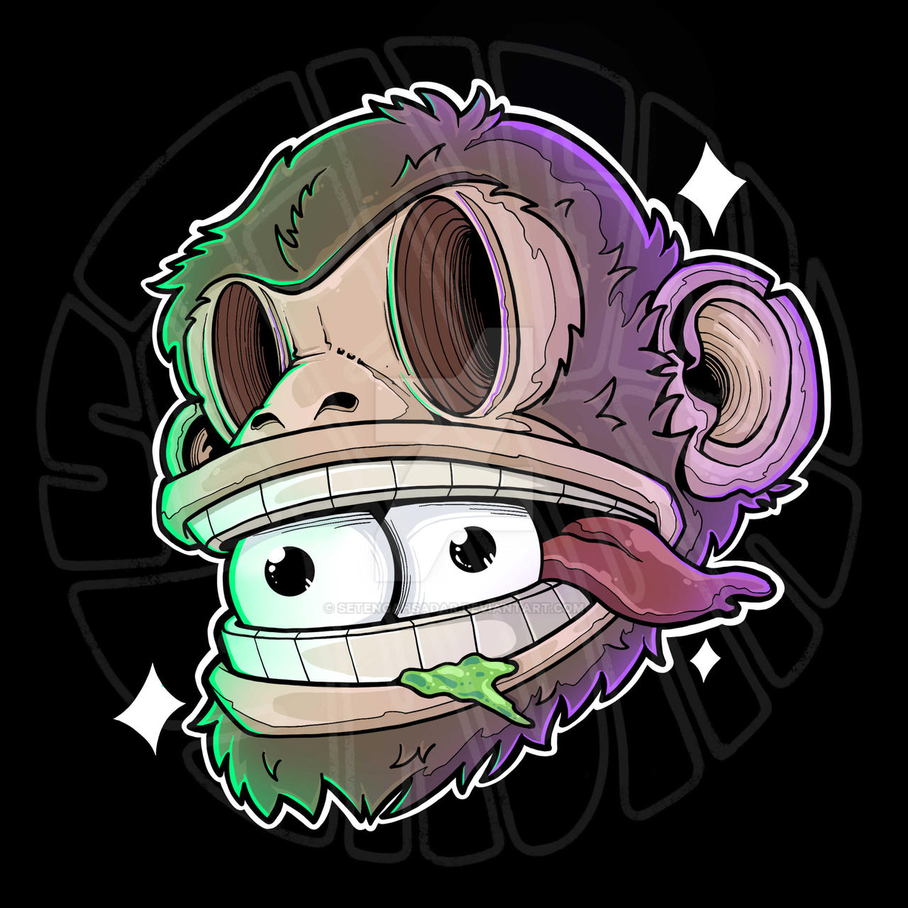 Monkeys Cartoon Deviantart Monkey by setengahsadar on DeviantArt
