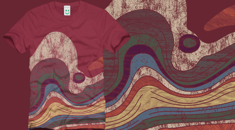 Stratigraphy tee shirt