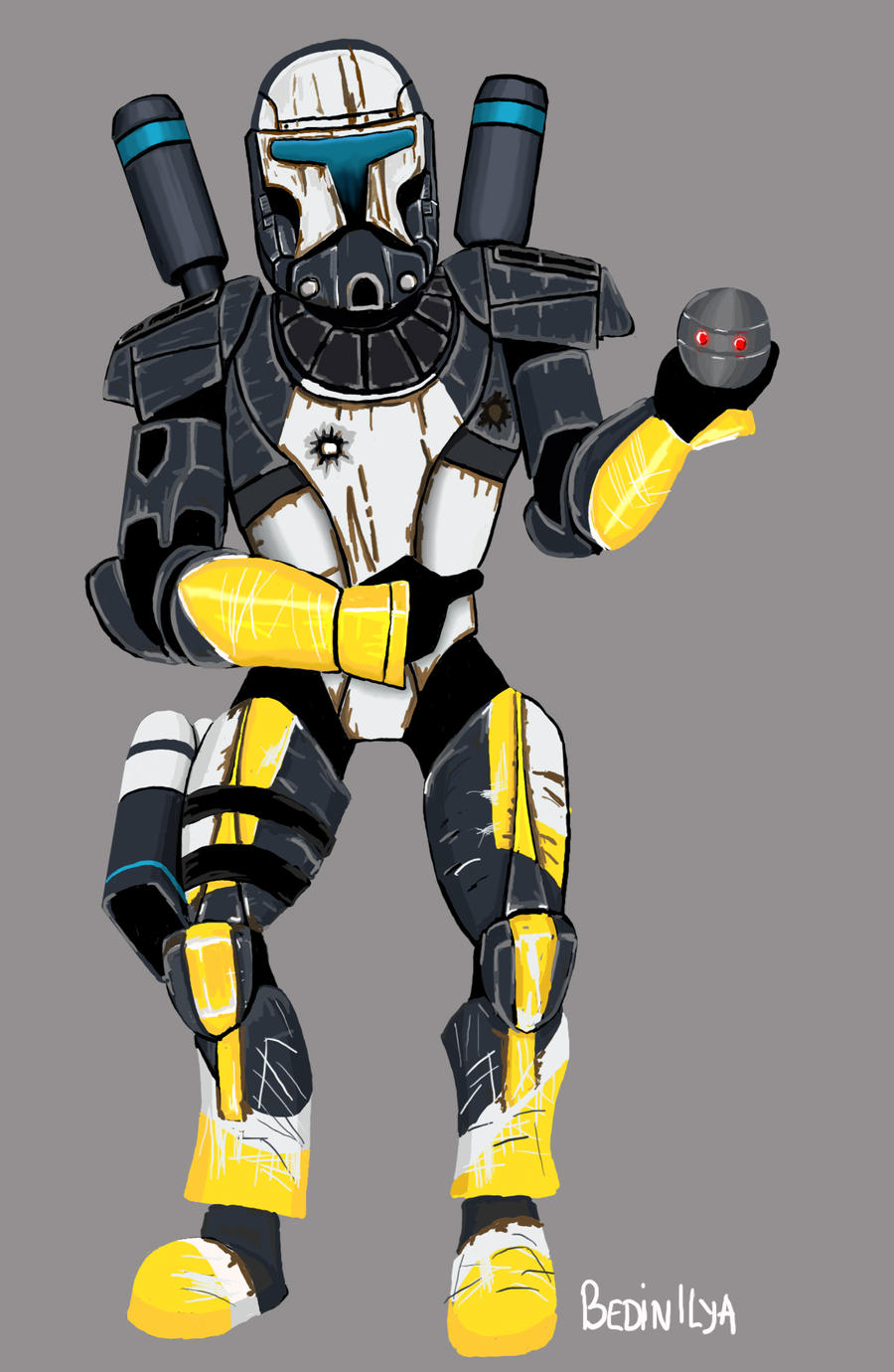 Republic Commando RC - 1162 'Scorch' by FoxbatMit on DeviantArt