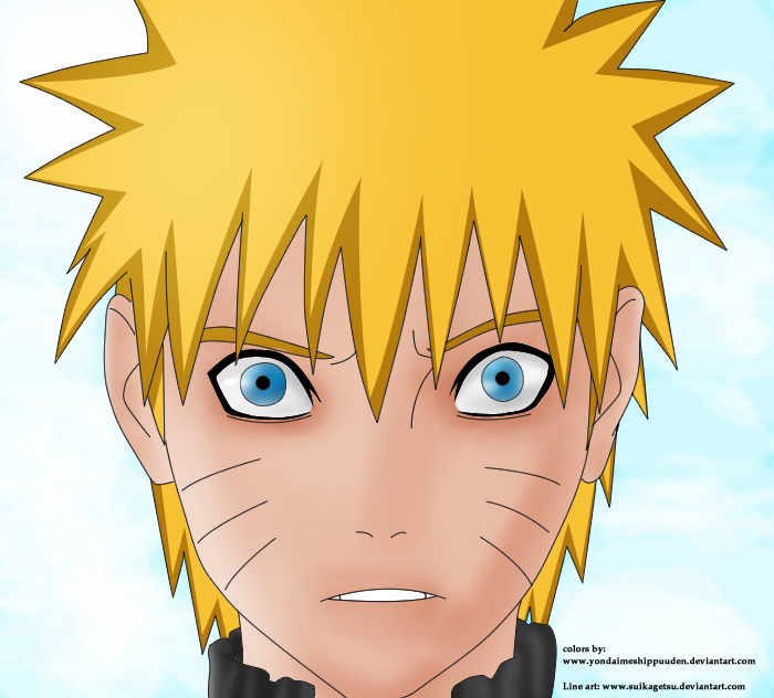 Naruto Face by Yondaimeshippuuden on DeviantArt