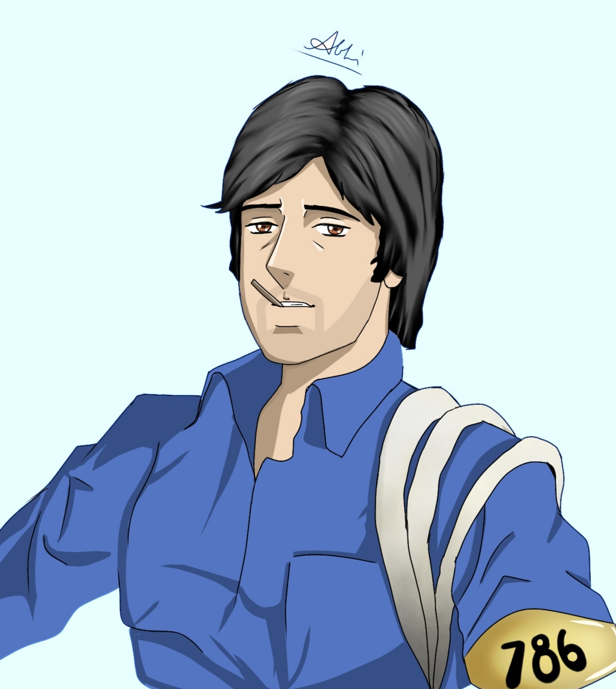 Anime style Amitabh Bachchan by Abhi004 on DeviantArt Anime style Amitabh Bachchan by Abhi004 on DeviantArt