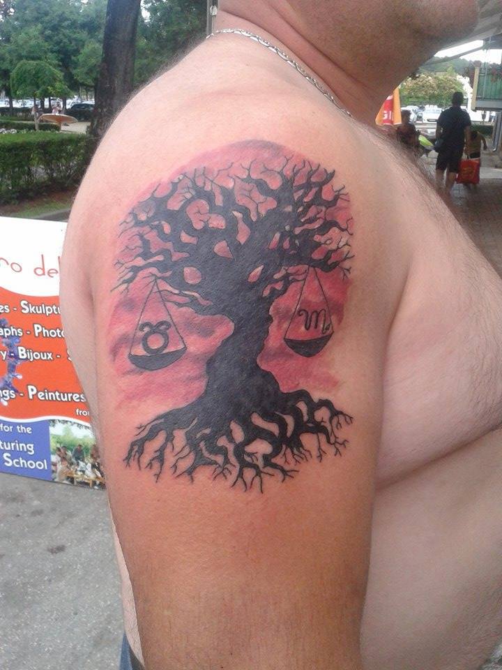 tree of life color tattoo by Marleytattooart on DeviantArt