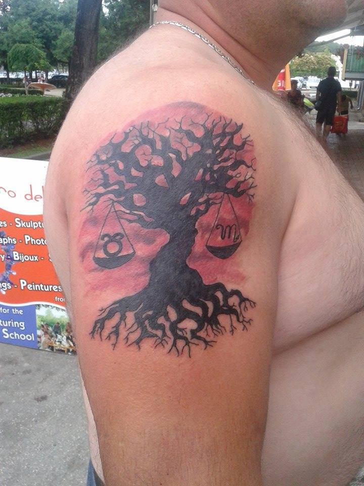 tree of life color tattoo by Marleytattooart on DeviantArt tree of life color tattoo by Marleytattooart on DeviantArt
