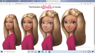 Tredive fungere svale Barbie's character movie evolution by Bobsburgerlover1998 on DeviantArt