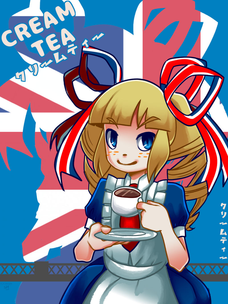 Cream Tea by Catsupy