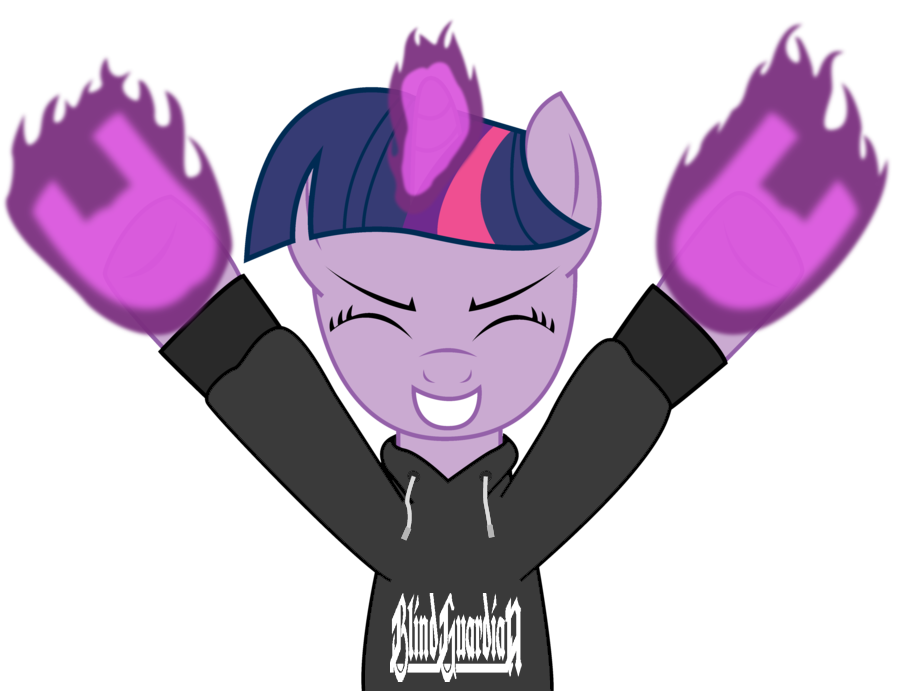 Twilight Sparkle ama/loves Blind Guardian