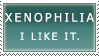 plain xenophilia stamp by In-Tays-Head
