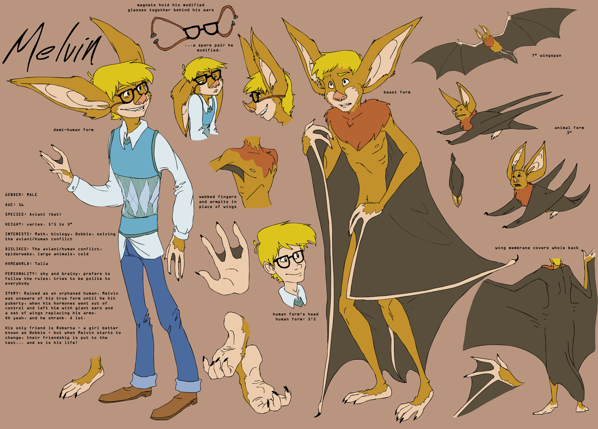 Melvin Ref Sheet