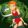 Kaa and Gwen - Sorceress in Distress (red version)
