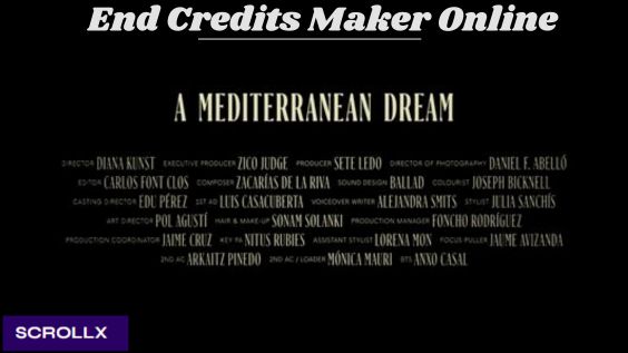 End Credits Maker Online for Your Film by scrollx1 on DeviantArt