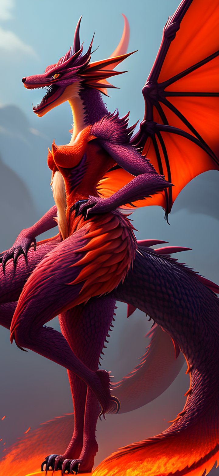 Scary demon dragon by infernodog on DeviantArt