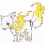 CP: Chibi angel wolf