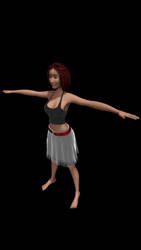 Female 3d character