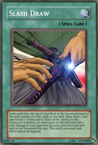 yugioh slash draw deck - BLRR-EN020 - Ultra Rare send it to the GY Slash Draw by Shiro-getsu45 on