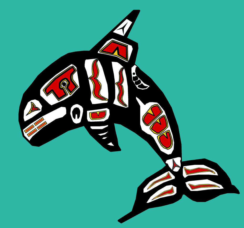 Orca Inuktitut Inuit Killer Whale Art Pin Page
