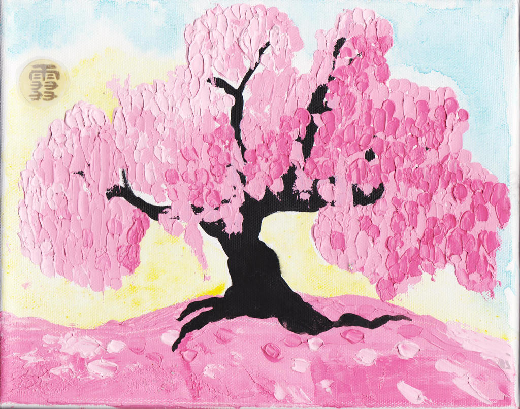 Mixed Media Sakura I 001