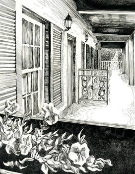 Pen and Ink - Exterior