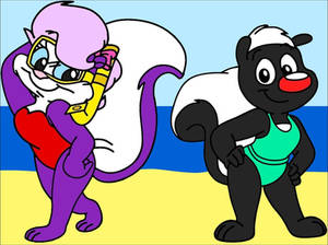 Fifi and Skunk's Summertime