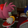 'Sonic, why are you sleeping in your shoes?'