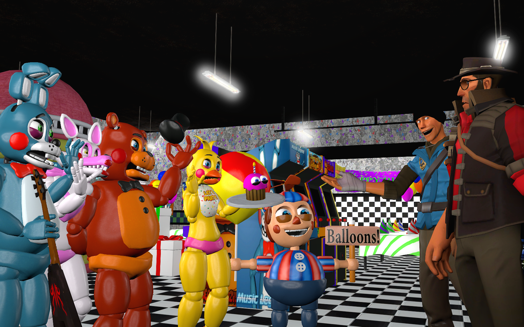 Five nights at freddy's 2 by nightcoreLover124 on DeviantArt