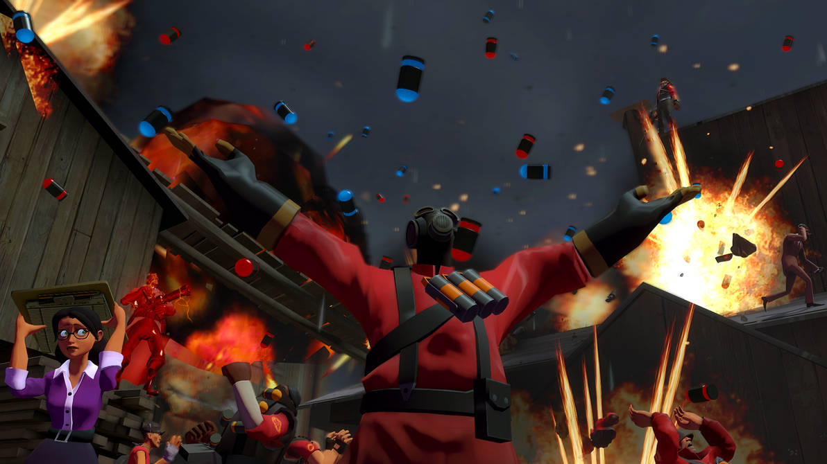 It's Raining Bombs! by Nictrain123 on DeviantArt