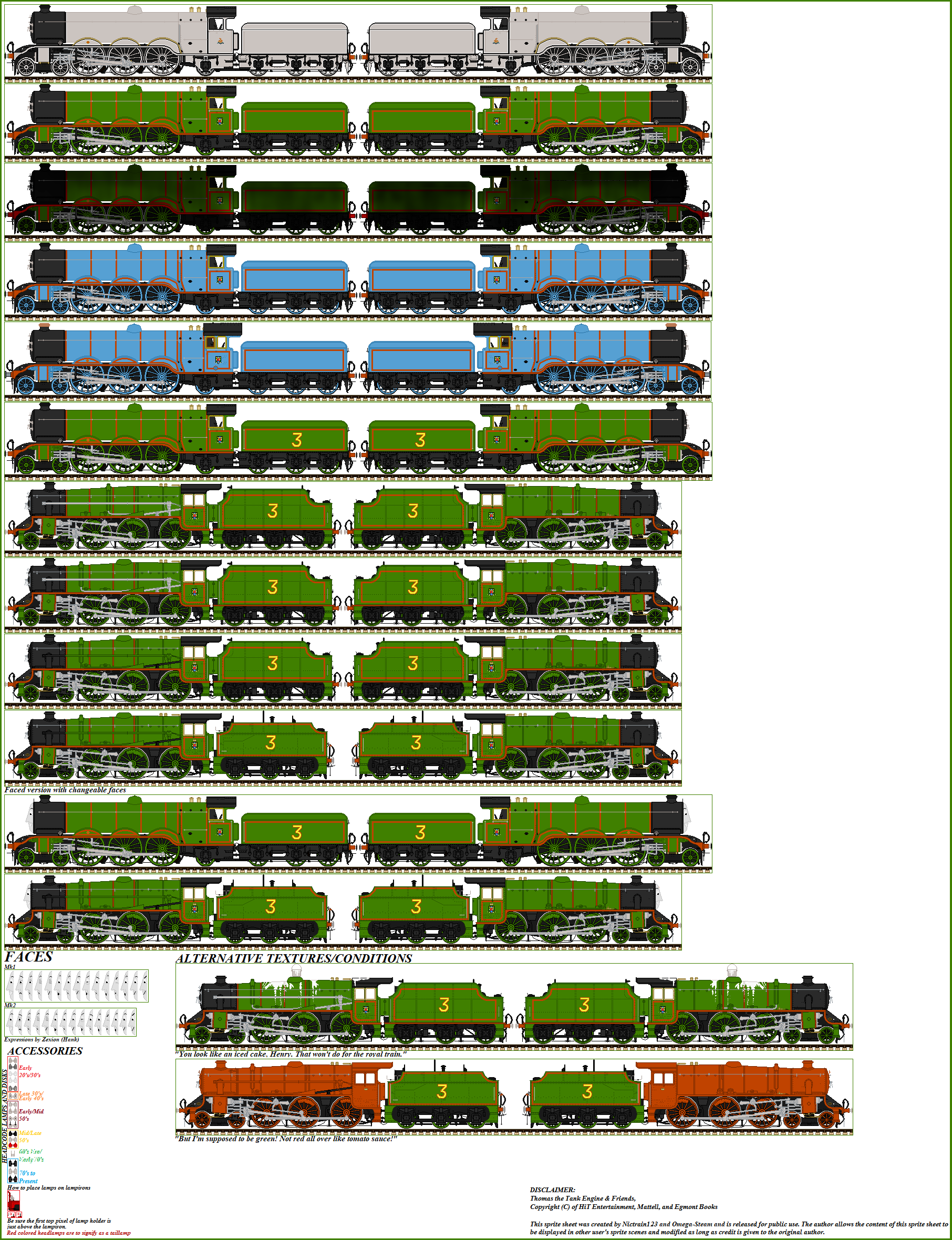 Locosprites Henry Deviantart NWR No. 3 ''Henry'' Deluxe Sprite Sheet, 2018 by Nictrain123 on DeviantArt